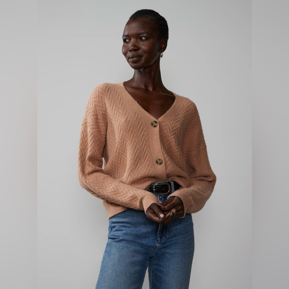 🛍️NWT New York & Company Women's XXL Tan Sweater